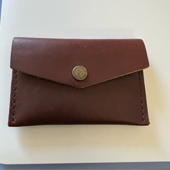 Portland Leather AP Large Circle Cross Body & AP Mini Envelope Cognac - Picture 2 of 5